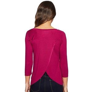 NEW Three Dots Split-Back Top